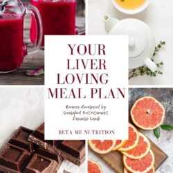 Liver loving meal plan front page