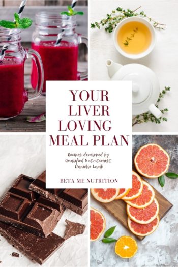 liver health, downloadable meal plan