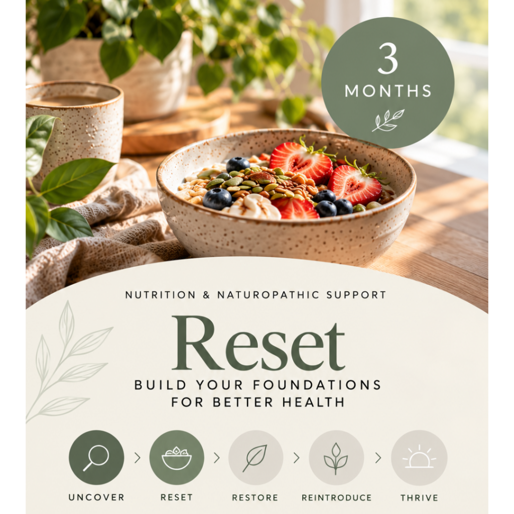 The Reclaim 3-Month Nutrition and Naturopathy Program | Beta Me