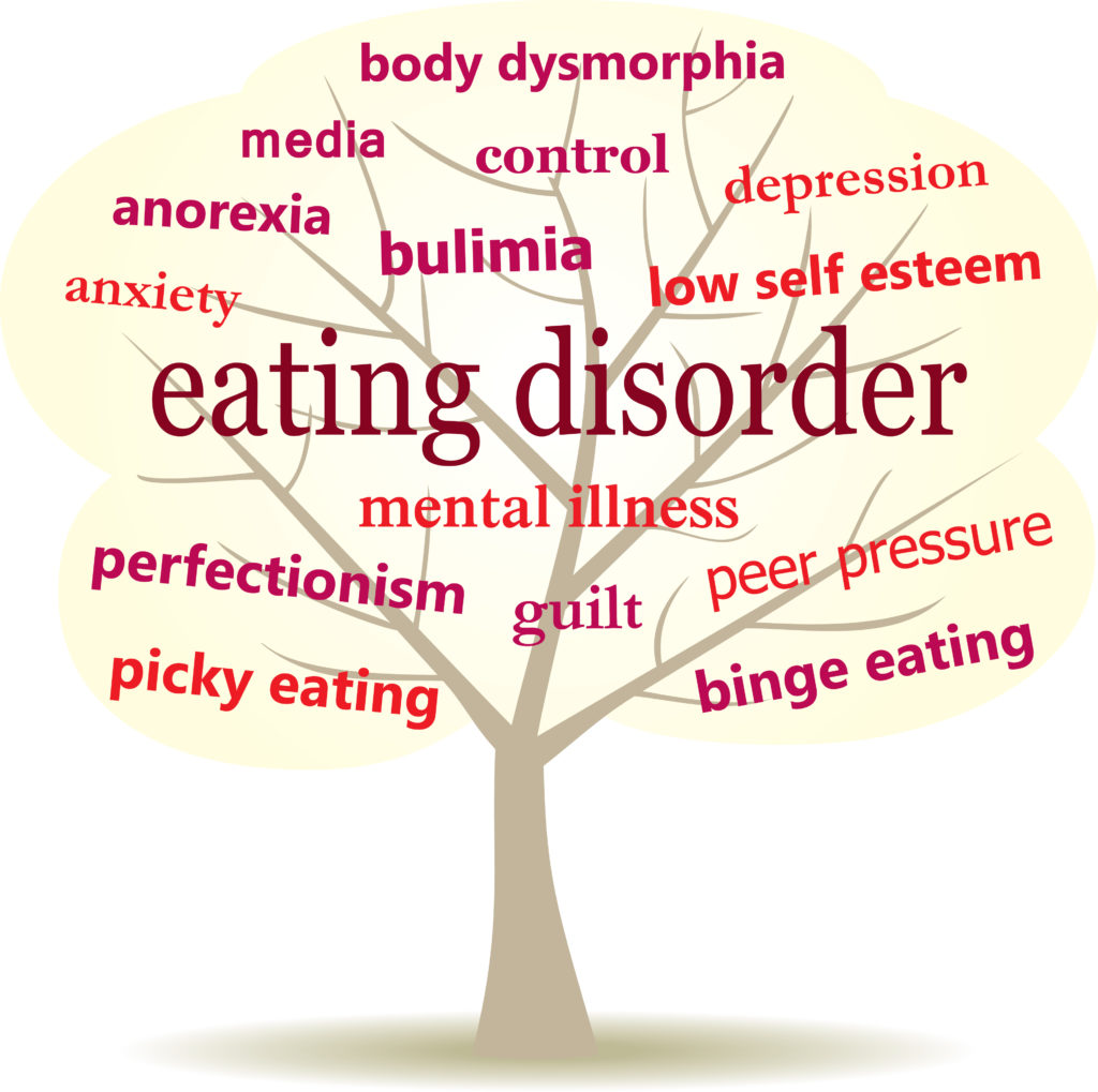 There are many aspects to eating disorders which differ for everyone.