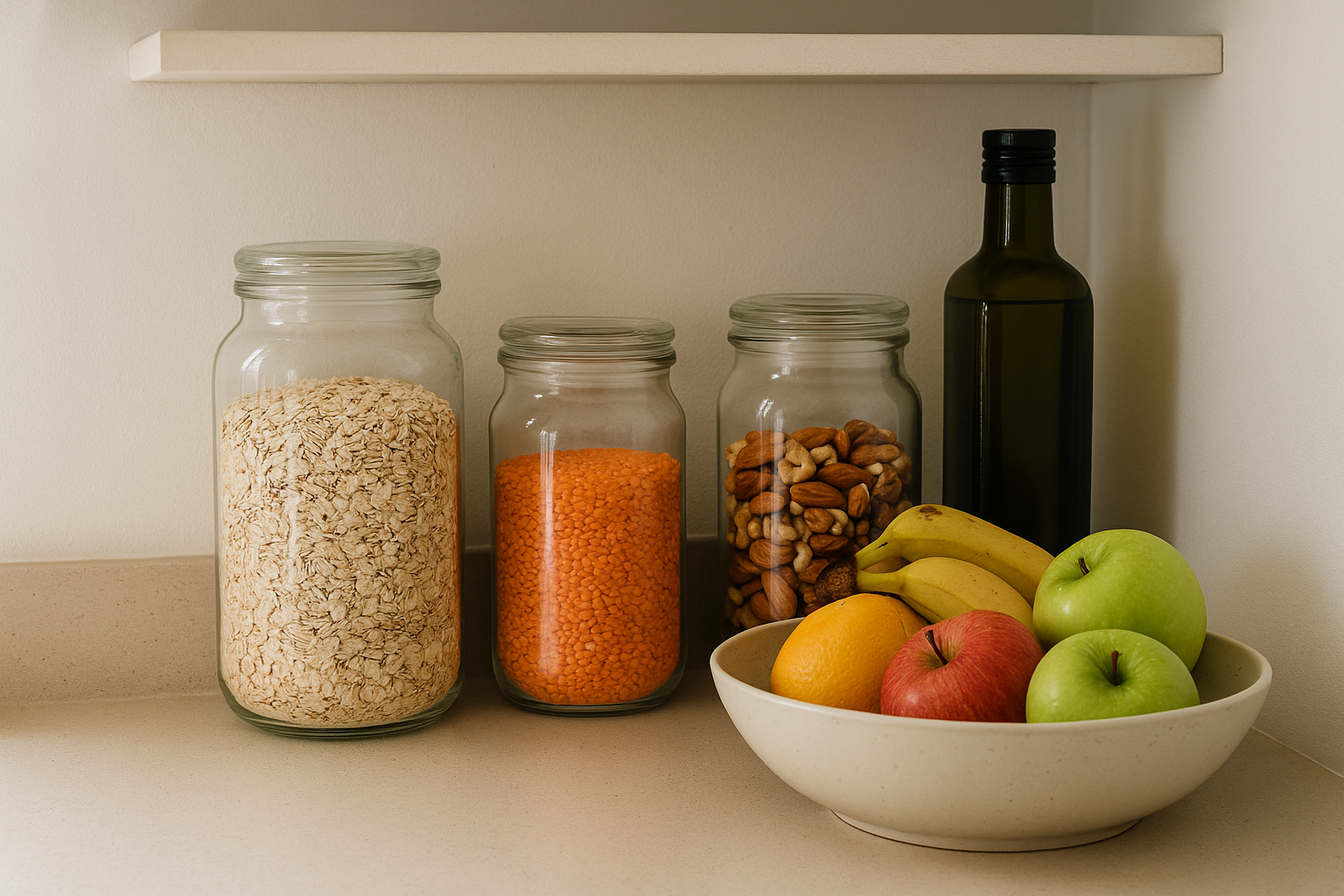 Wholefood pantry items for practical nutrition support