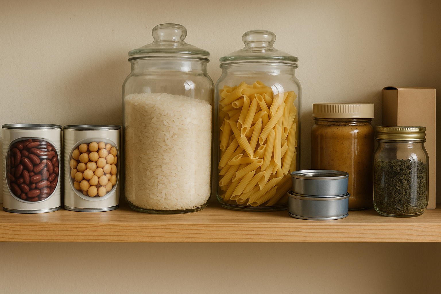 Everyday pantry staples for simple, budget-friendly meals