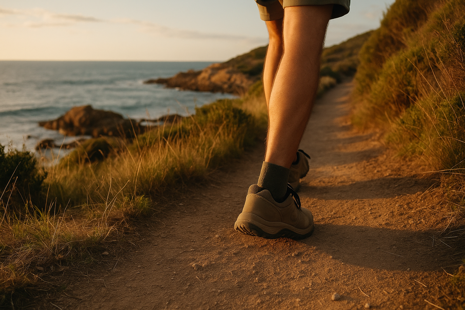 Gentle outdoor movement to support stress regulation